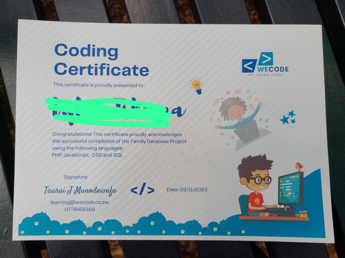 WeCodeZW (@wecodezw) on Twitter photo ๐ Just wrapped up an incredible coding journey with these young tech wizards! ๐๐ป They've conquered PHP, SQL, CSS, and Javascript to build a super cool Family Database! ๐ฉโ๐ป๐จโ๐ป Ready to be amazed by what kids can create? ๐โจ
#KidsWhoCode #TechInnovation #CodingJourney ๐๐ปโจ ๐ Just wrapped up an incredible coding journey with these young tech wizards! ๐๐ป They've conquered PHP, SQL, CSS, and Javascript to build a super cool Family Database! ๐ฉโ๐ป๐จโ๐ป Ready to be amazed by what kids can create? ๐โจ
#KidsWhoCode #TechInnovation #CodingJourney ๐๐ปโจ