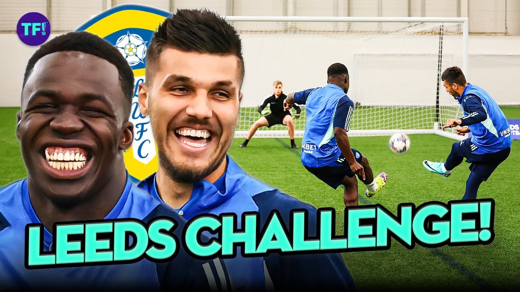 ThatsFootballTV's tweet photo. 🚨50 Shot Challenge with @LUFC Wilfried Gnonto &amp; Joel Piroe.

🔗 https://t.co/7H4uZ4I6b0 https://t.co/6hCp5waCz6