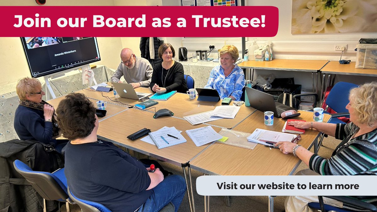 Are you our next Trustee?

We're a small charity with a BIG vision &amp; we need your help to bring it to life. We're looking for a disabled person who has a passion for breaking down disabling barriers to join our Board.

Start your Trustee journey here - ruils.co.uk/about-us/becom…