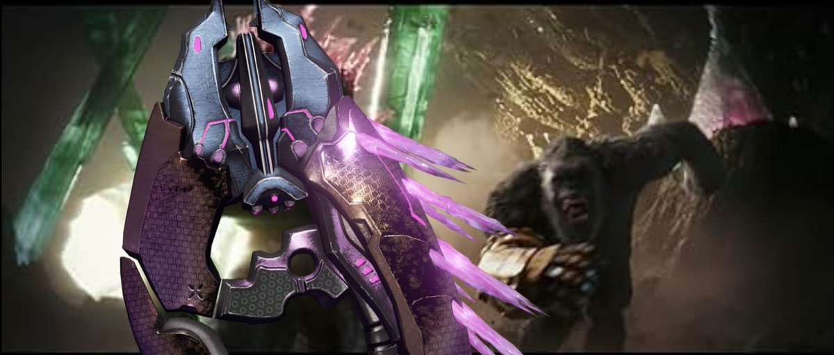 FunneeFiend's tweet image. Damn bro this new Godzilla movie looks like peak fiction