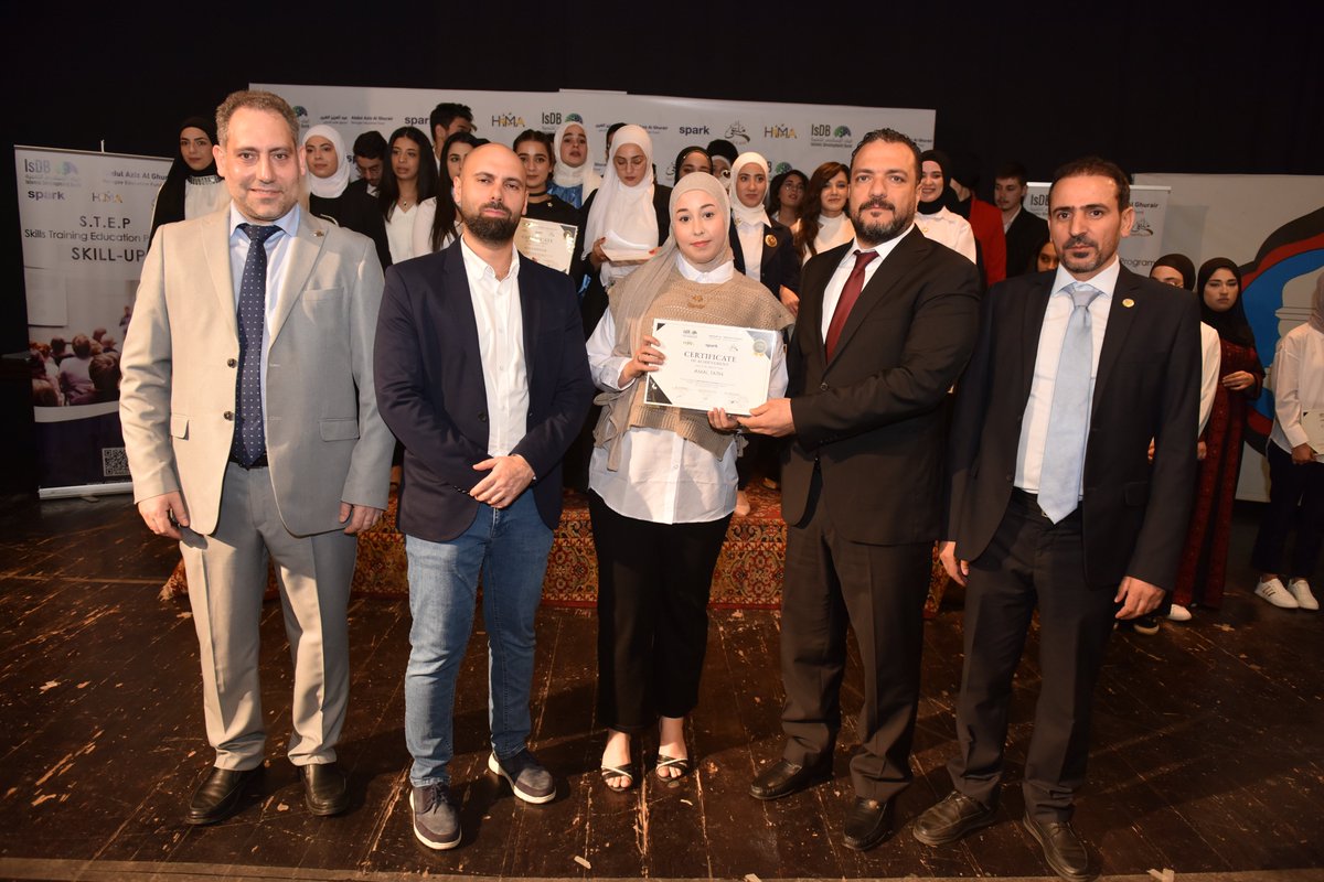 AlmoltaqaLB's tweet photo. GRADUATION CEREMONY - STEP 2023 Distribution of Certificates to Tripoli University and HimmaBI Students. #sparkorg #STEPprogram #isdbstep
@SPARKorg https://t.co/AU7V7Rayyg https://t.co/zWJUnPK1on