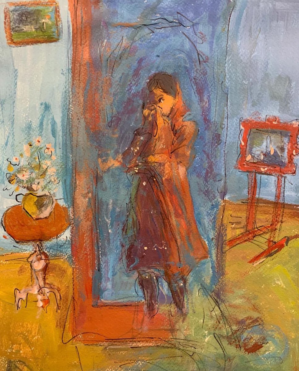 bettynajafi's tweet photo. @saucebook Dear Mark 
Although I do many diffrent styles, from realism to abstract one , but people afound me always say that whatever you do it is clear that its your painting, these are some of my paintings from different styles: https://t.co/VZZEwIeE2f