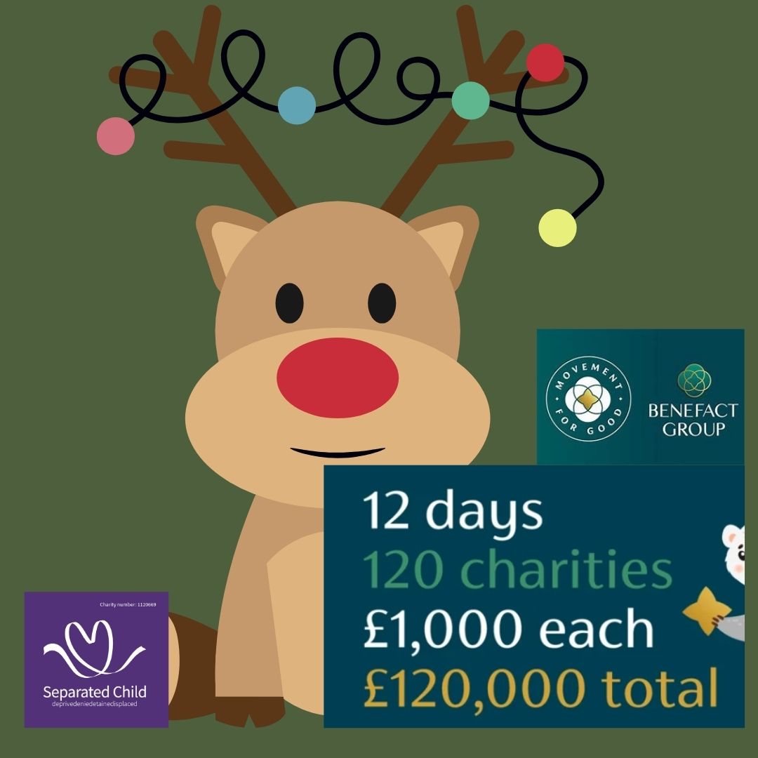 Can you help us win £1,000 so we can create even more packs of essential clothes & toiletries for #separatedchildren. 👉bit.ly/3RsldU6 The category is 'poverty'. Thank you 🧡#12daysofgiving