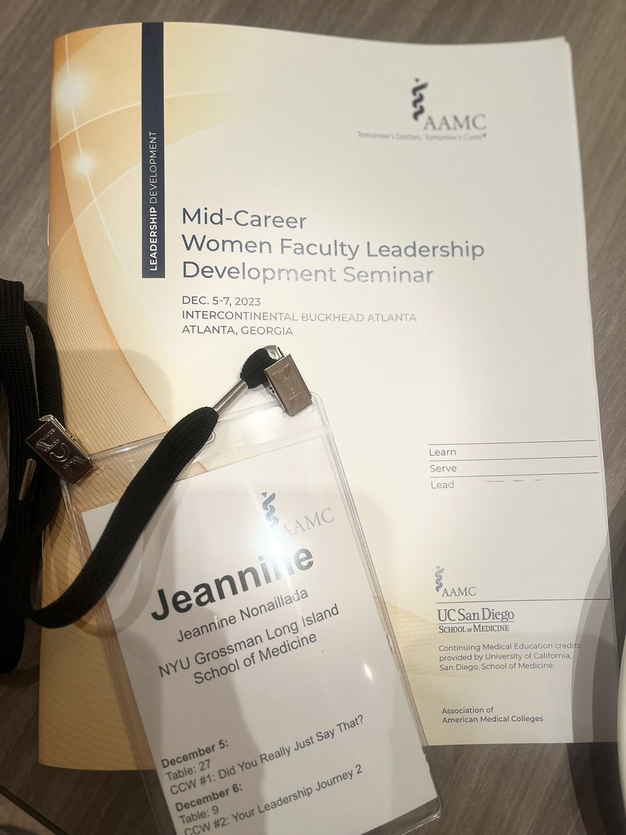 JeannineOTR's tweet photo. Excited to be here at the @AAMCtoday Mid-Career Women Faculty Leadership Development meeting!
#MIDWIMS #LeadershipDevelopment #womeninmedicine https://t.co/4nLD1tfFP2