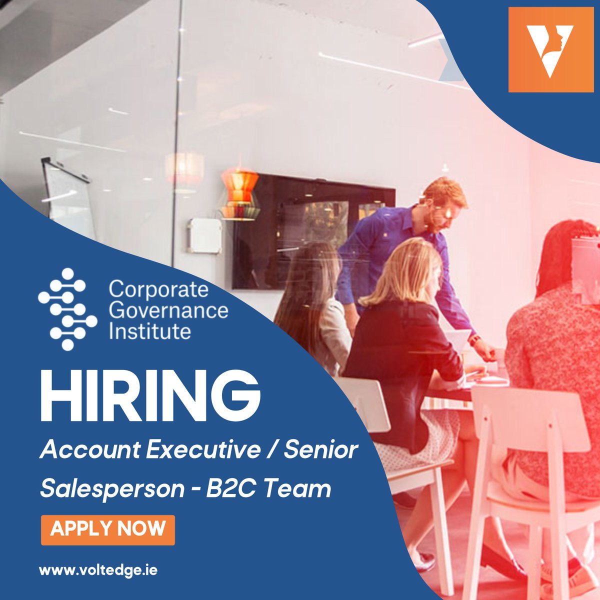 Exciting Opportunity for a B2C Account Executive / Senior Salesperson with @CorpGovInst. Apply now and join the global team at The Corporate Governance in shaping the future through #education.

voltedge.hirehive.com/account-execut…

#hiring #B2C #AccountExecutive