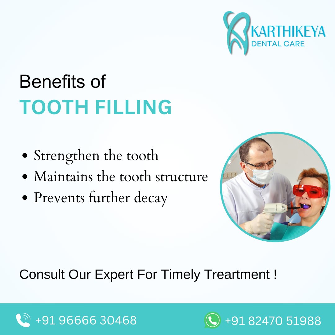 Filling the blanks, restoring the brilliance.'
#CavityFree
#ToothFillingMagic
#SmileSaver
#NoMoreCavities
#Narayanaguda
call/whatsapp:9666630468