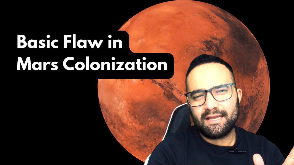 MujibRZ's tweet photo. Basic flaw of Mars colonisation by @demishassabis @elonmusk 

@SpaceX 

#marscolonisation #Marscolonization #AI #marsproblems #Elonmusk #tech

https://t.co/fO3Xb6Jgii https://t.co/xx05jl3iQM