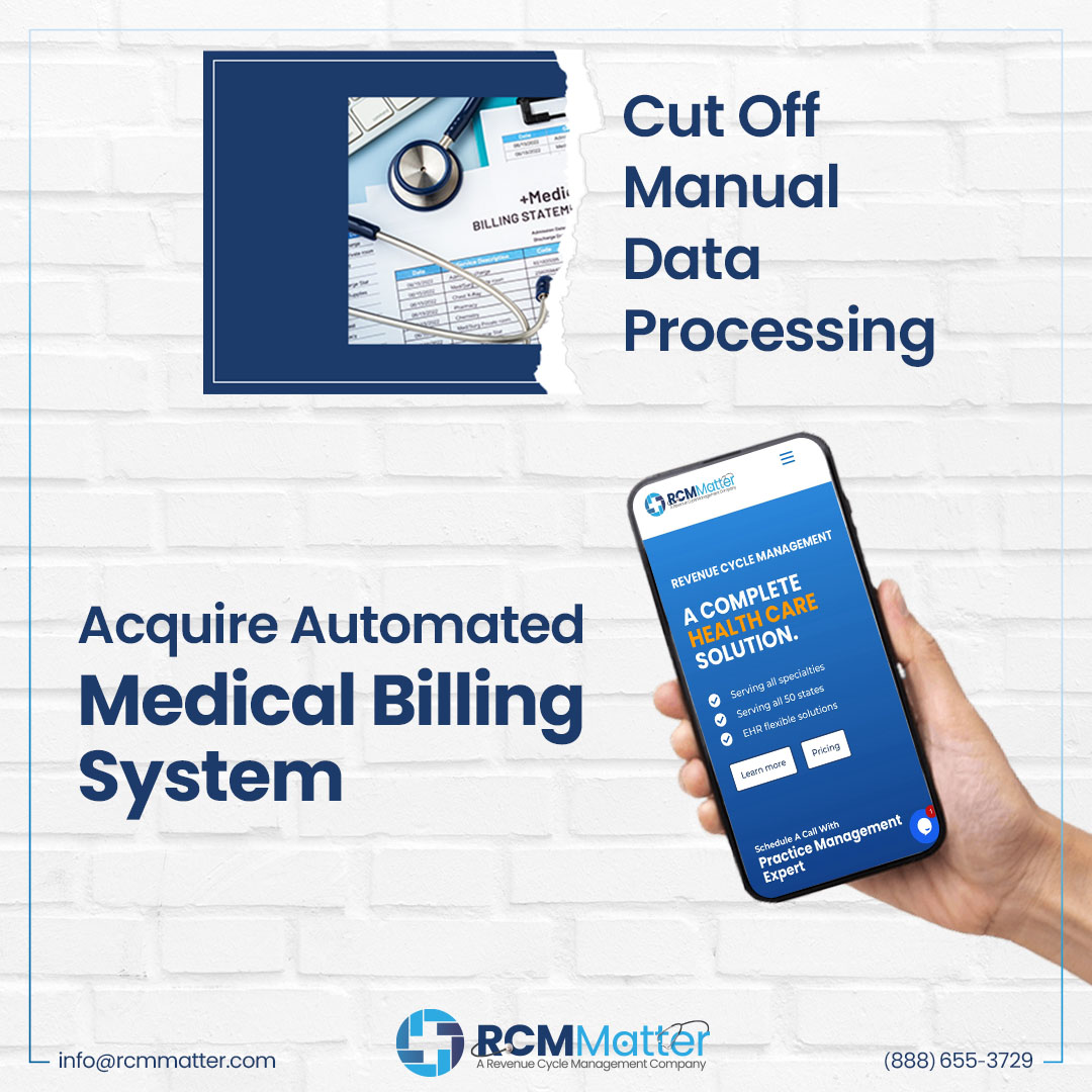 RCMMatter's tweet image. Automate your medical billing and revenue cycle management with RCM Matter&apos;s fully compliant and secure EHR systems, and abstain from incompatible manual bill processing.

#AutomatedMedicalBilling #MedicalBilling #EHRsystem #CuttoffManualTask #RCMMatter