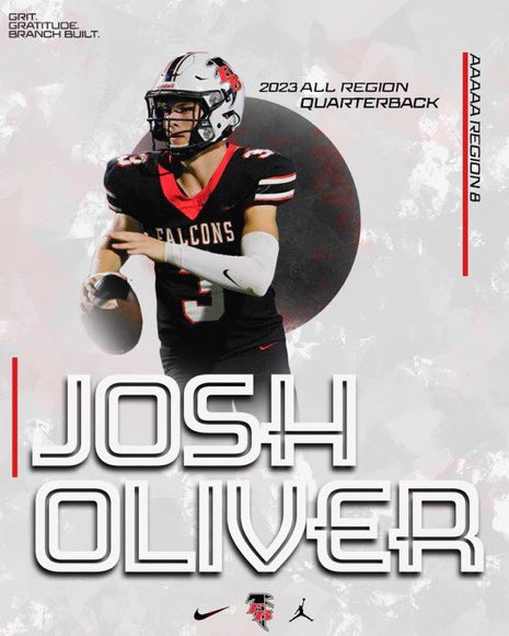 Josh_Oliver2's tweet photo. Blessed to earn 1st Team All Region Quarterback! Grateful for this award and itβs only up from here. #AGTG @recruitNE_GA @NEGARecruits @RecruitGeorgia @Micheil_Hill @CoachEarl_ @jntester @One11Recruiting https://t.co/fkuBLQYEvu