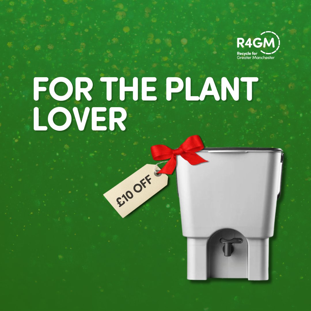 TraffordCouncil's tweet photo. This one’s for the plant lovers and keen gardeners 🎁
Give the give of healthy plants with £10 off compost bins at https://t.co/jWyeZhOSEo
#CompostBins #ChristmasShopping @recycle4gm https://t.co/2iYfkb5oVq