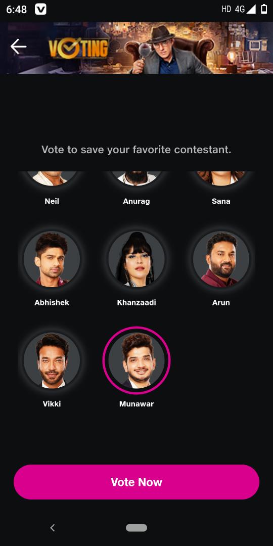 Janta vote for #MunawarFaruqui𓃵