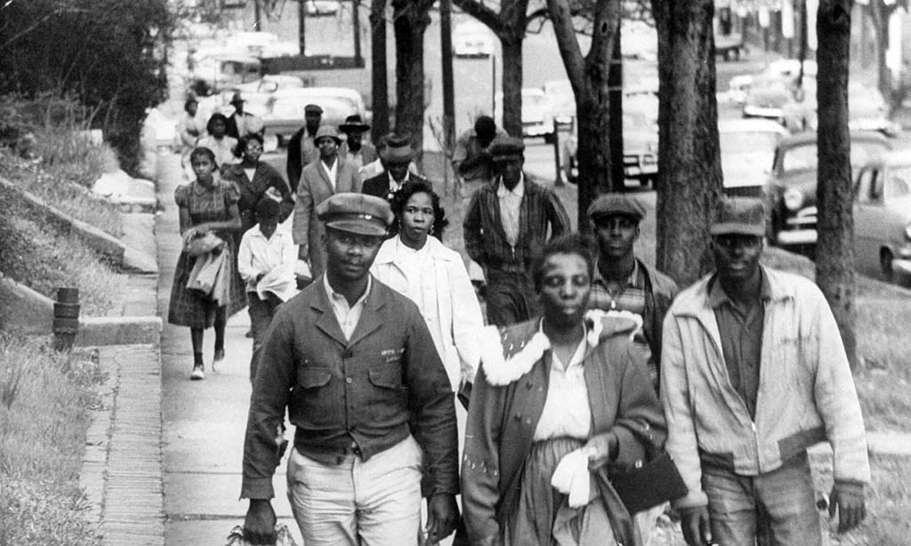 #OnThisDay in 1955, the Montgomery Bus Boycott began on this day. Most of the 50,000 Black workers living in Montgomery supported the boycott by walking, bicycling and car-pooling. The boycott was organized by the local chapter of the NAACP led by Pullman porter E. D. Edgar