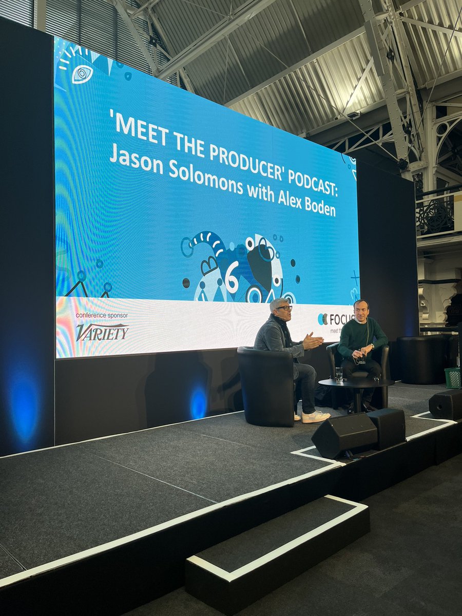 Next up at @tlgfocus, it’s a live episode of our Meet the Producer podcast, hosted by @JasonCritic, and featuring @AlextheBoden - introduced by PGGB CEO @Lyndsayduthie!