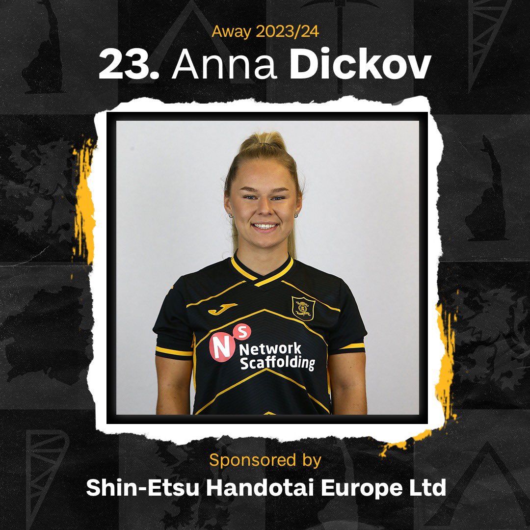 👏🏻 A big thank you to Shin-Etsu  Handotai Europe Ltd for sponsoring the away top of Anna Dickov!

We’re very grateful to have a local based company supporting our side! 🖤