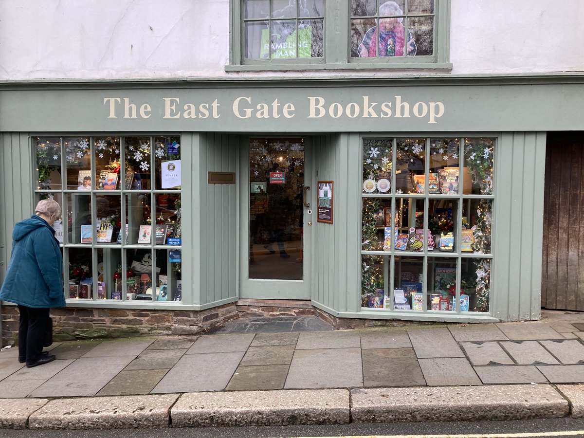 Adventuremice in the window at <a href="/EastGateBooks/">eastgatebookshop</a>, Totnes.