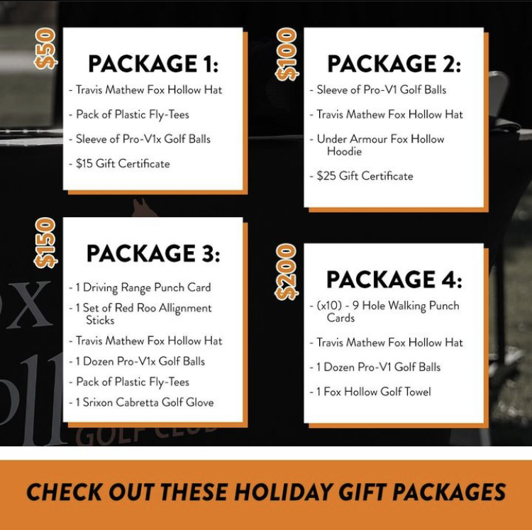 FoxHollowUT's tweet photo. Score big this December at Fox Hollow! 🏌️‍♂️✨

Enjoy our December Sale – unbeatable deals on apparel, equipment, accessories and more! Sale runs until Christmas Eve.

Elevate your golf game and make this festive season a hole-in-one. 🎄⛳ #FoxHollowGolf #DecemberDeals https://t.co/hWGM4jf7wA