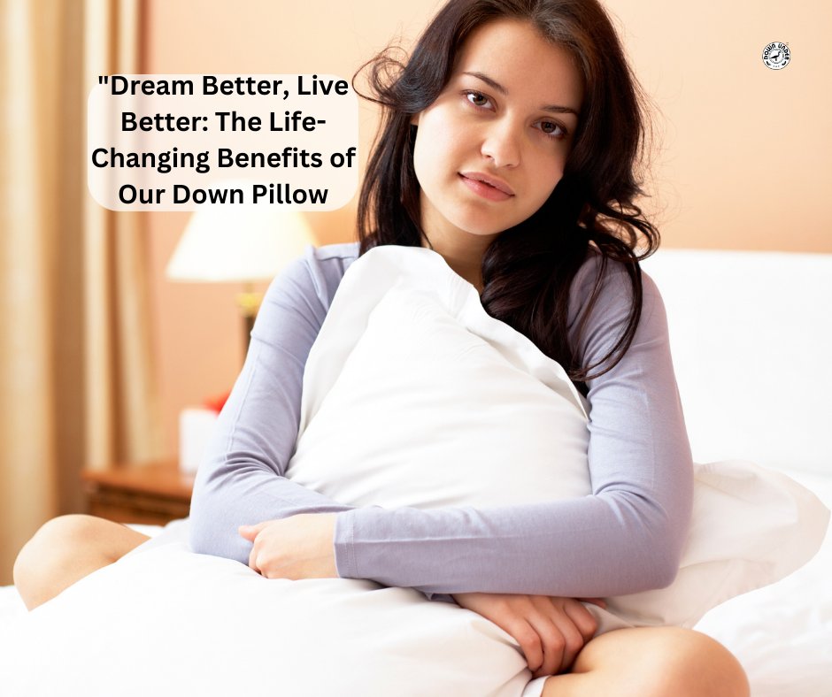 BeddingUnder's tweet image. We firmly believe that a good night's sleep can transform your life. Our down pillow is not just a pillow; it's a key to unlocking a more energetic, focused, and happier you. 

#downunderbedding #beddingsale #pillowfight #pillowthoughts #pillowcovers #pillowaddict