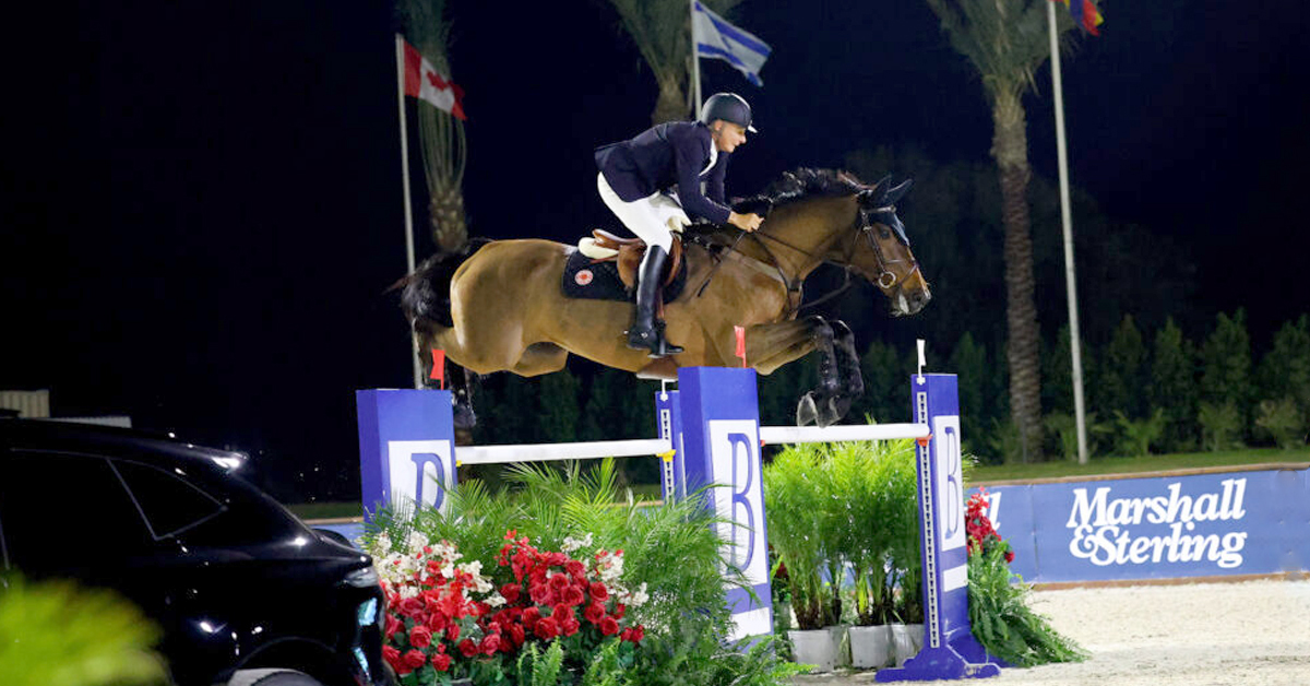 HorseSport_mag's tweet photo. Cook Wins, Deslauriers 2nd in Inaugural $1,000,000 Coachella Cup
The 5* #grandprix at Desert International Horse Park attracted an impressive field including the Canadian, who only decided to attend at the last minute. #Canadianriders #showjumping #DIHP
https://t.co/VO8tHF3paS https://t.co/PkeKmRUmbA