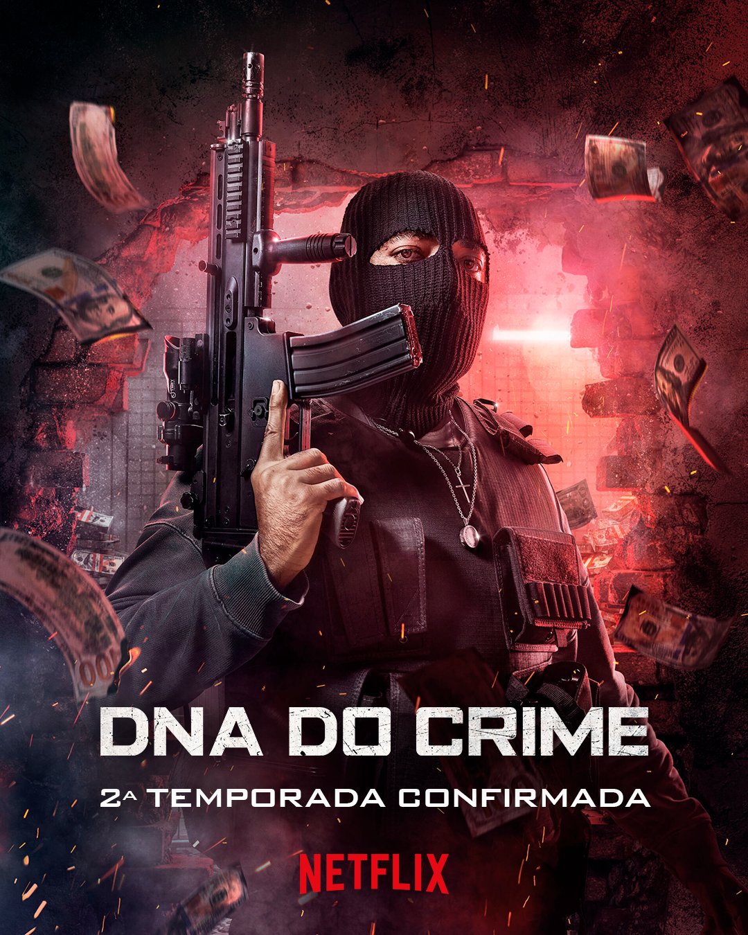 DNA do Crime, primeira série brasileira de ação policial da Netflix, estreia  em 14 de novembro