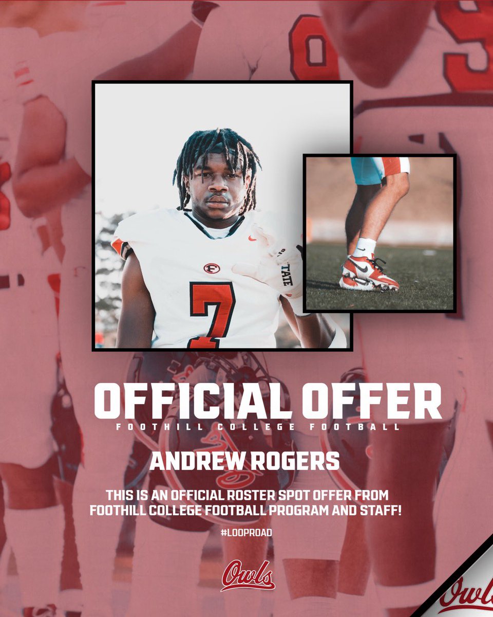 AndrewRogers99's tweet image. #AGTG After a great conversation with @BrandonYounger I am blessed to say I have received my 4th offer from @OwlFootball_ 
@CoachHouse03 @Emmanue43413637 @SterlingMchorse @StrickCoach