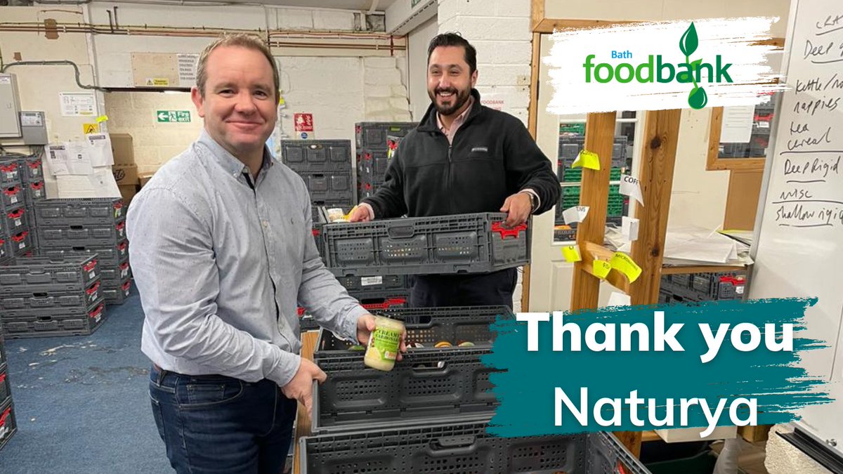 Thank you <a href="/Naturya/">Naturya</a> for helping in our foodbank warehouse. Naturya creates delicious, high-quality superfoods. We are so thankful to our community for supporting us especially during this busy time.  

#community #foodbanksuk #foodbank #support