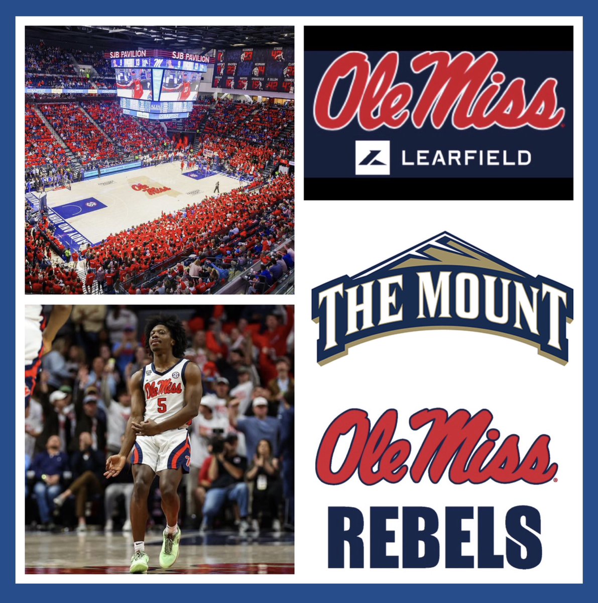 Tonight @OleMissMBB looks to keep the unbeaten streak going hosting Mount St. Mary’s at 7pm at the SJB Pavilion. Airtime on the @OleMissNetwork is 6:30pm w/@RebVoice & @thduker. Listen 🎧⬇️ 📻 local station 📱 @OleMissSports app 💻 online olemisssports.com/watch/?Live=88…