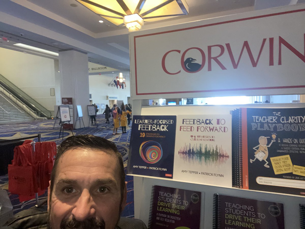 Excited to have made it -even for a couple days to this year’s #LearnFwd23 Conference in DC! Visited our books in <a href="/CorwinPress/">Corwin</a> bookstore &amp; a stop to remember the vision, mission, beliefs of PL <a href="/LearningForward/">Learning Forward</a>!! Keeps us focused on what we are here for! <a href="/ATep46/">Amy Tepper</a>