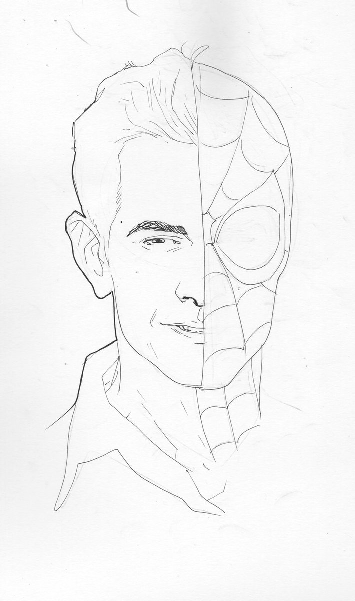 #SpiderMan  #amazingspiderman old sketch #andrewgarfield #PeterParker