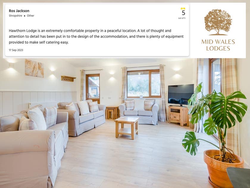 'Extremely comfortable property'... another 5-star review for Hawthorn Lodge! 

#WheelchairFriendly #wheelchairaccessible #disabledtravel #accessibilityforall #selfcateringaccommodation #visitmidwales #2023holidays #visitwales #disabledholidays #lodgeswithhottubs