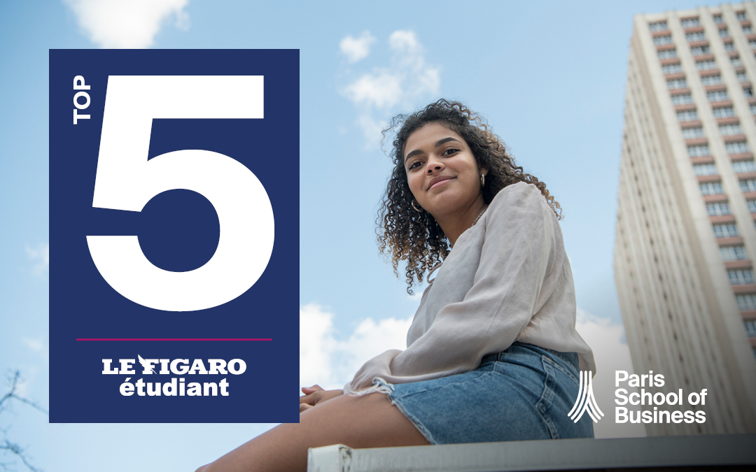 #PSB est fière de figurer à la 5e place du #classement @Figaro_Etudiant des meilleures écoles de commerce #postbac 2024 🏅 Un rang qui confirme la qualité de nos formations & l’engagement des équipes au service des étudiants, de la créativité et de l’insertion professionnelle🤝