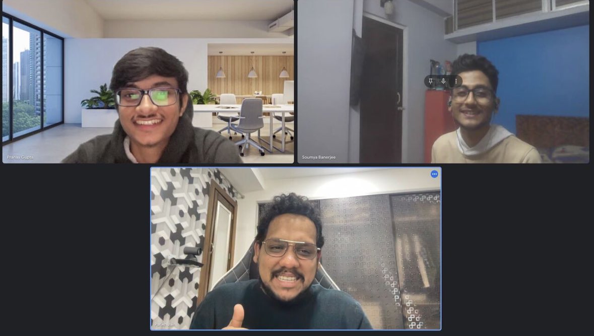 parikh_1996's tweet image. These two 4th year Engineering students are great software devs already.

They are in my Developer&apos;s team.

This is what happened.

We committed to the ProPeers community that we would launch our website last Saturday.

All was set until the team found out a bug around Friday’s 9…