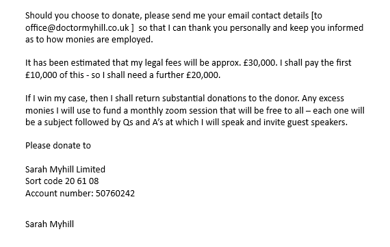 Dr Sarah Myhill tweet media