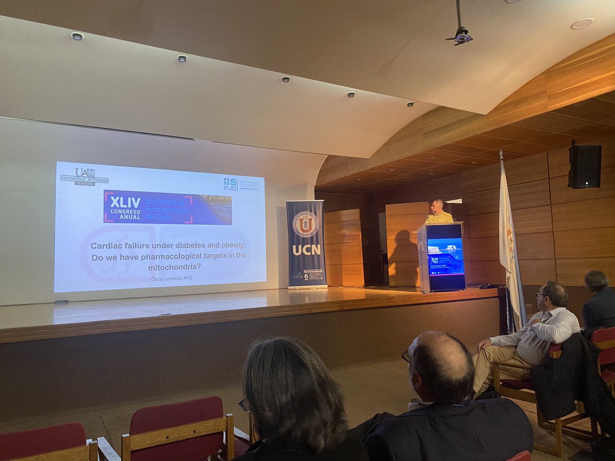 sofarchile's tweet photo. Cardiovascular simposium with Dr. Carlos Sánchez, Carlos Hermenegildo, Óscar Lorenzo and Sergio Lavandero #sofarchi2023 https://t.co/w5zIeo6dDN