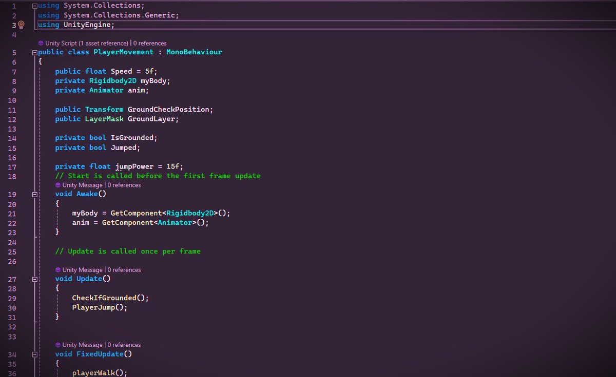 Kirubahar_'s tweet photo. ๐ Day 1 of my #UnityLearningJourney!
๐ฎ Today, I dove into Unity and successfully implemented basic 2D player movements! ๐น๏ธ Excited about the progress and looking forward to mastering more skills! #Unity #GameDev #LearninPublic
Excited for Day 2! Let's keep learning together!๐ https://t.co/DrIOOlu5o1