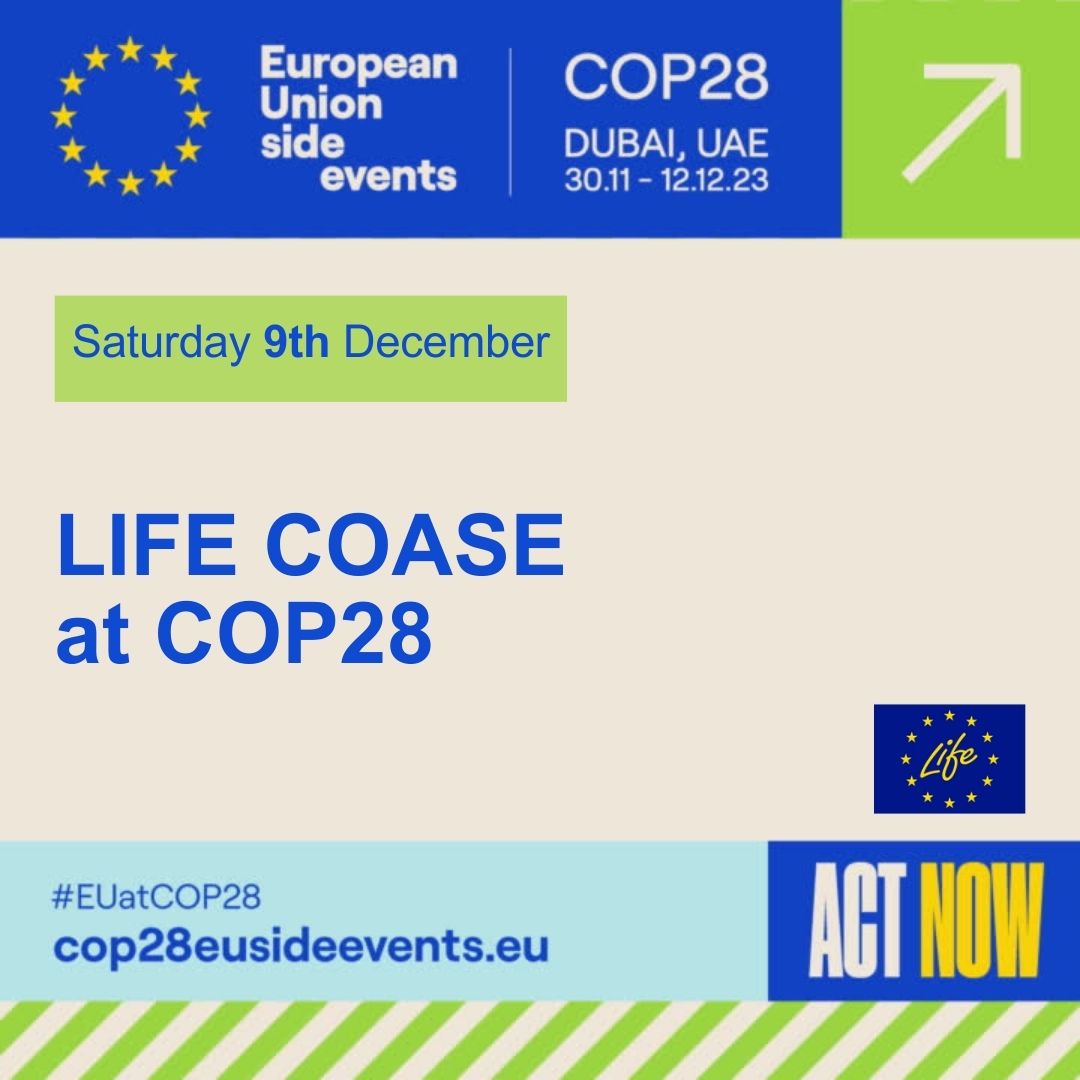 #LIFEProject LIFE COASE is set to reduce harmful emissions!🏭 This ambitious project helps to improve the #EU emissions trading system 🌡️ Meet them at #COP28 on 9 December! 📍 EU Pavilion & Italian Pavilion 👉 europa.eu/!n6NxmW #EUatCOP28