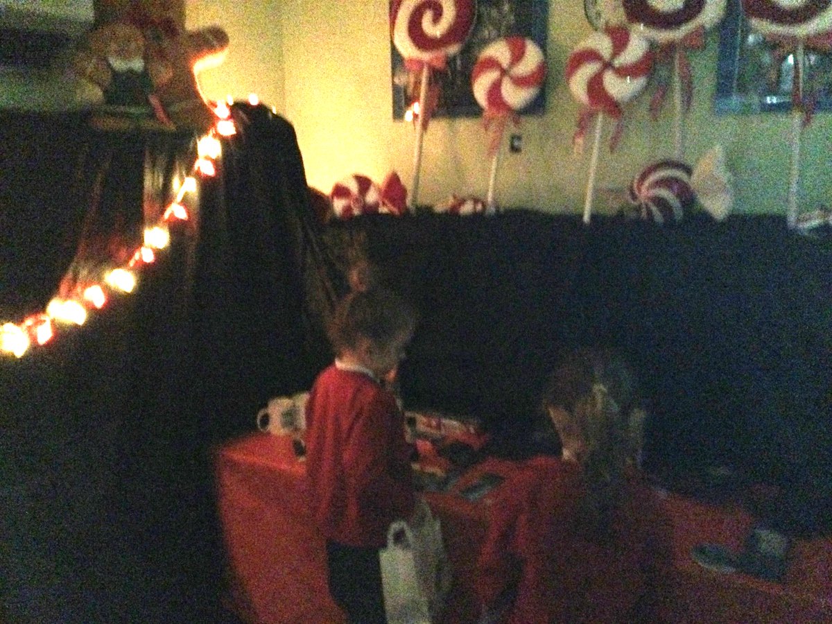The children have been enjoying their visits to the PTFA's 'Secret Room' to choose their presents for family.  Even our school guinea-pigs have been feeling festive round their new Christmas tree!