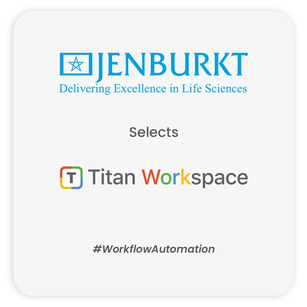 titanworkspace's tweet image. @JenburktPharma chooses #TitanWorkspace for streamlined tasks, improved efficiency, and organizational growth. With M365 and SharePoint integration, Titan Workspace enhances #workflow automation for smarter work. 

Learn more: titanworkspace.com/contact-us.html

#MicrosoftTeams #M365
