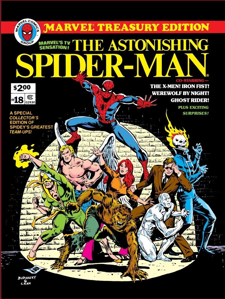Paul McCartney &amp; The Wings sacaron el disco "Band on the Run" hace 50 años, un 5 de dic. de 1973.

5 años después, #Marvel homenajeó la carátula del disco en "Marvel Treasury Edition Vol 1 #18" de 1978.
#Spiderman #XMen