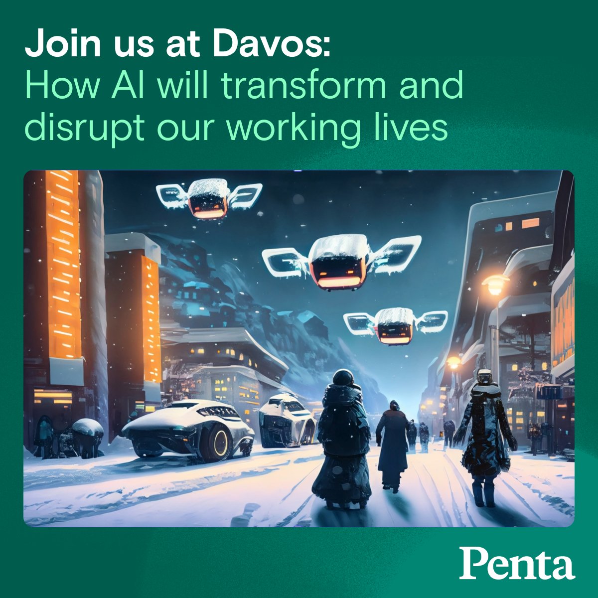 In @Davos for WEF 2024? We will host an invitation-only private session at the @wef's 2024 Annual Meeting. Join us to explore how #AI technologies will transform the lives of managers at every level. Space is limited register your interest here - bit.ly/3uNtgSL