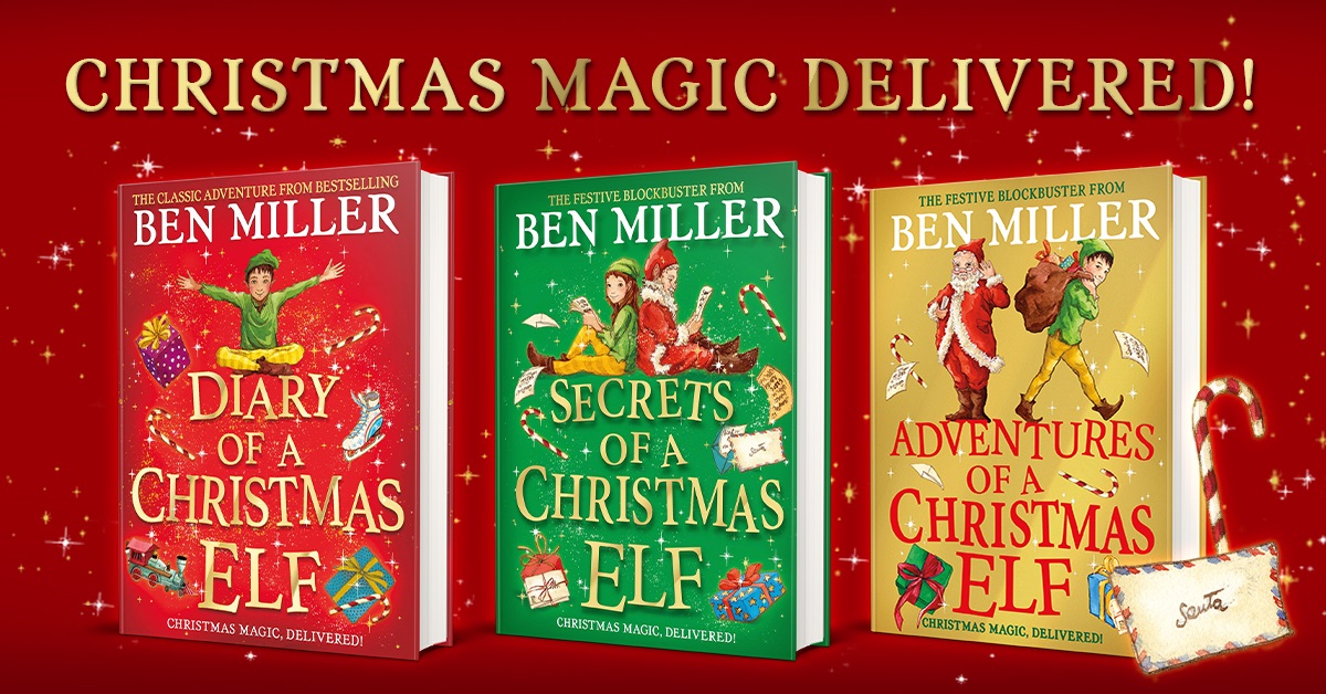 ReadingZone.com (@readingzone) on Twitter photo The countdown has begun! π
π To celebrate, we're giving away 2 sets of the Christmas Elf books by <a href="/ActualBenMiller/">Ben Miller</a>!
To enter:
πLike & RT this post
β¨ Comment your favourite thing about Christmas!
UK only. Ends midnight 7/12/23. Winners announced 8/12/23! <a href="/simonkids_UK/">Simon & Schuster Children's Books</a> #comp The countdown has begun! π
π To celebrate, we're giving away 2 sets of the Christmas Elf books by <a href="/ActualBenMiller/">Ben Miller</a>!
To enter:
πLike & RT this post
β¨ Comment your favourite thing about Christmas!
UK only. Ends midnight 7/12/23. Winners announced 8/12/23! <a href="/simonkids_UK/">Simon & Schuster Children's Books</a> #comp