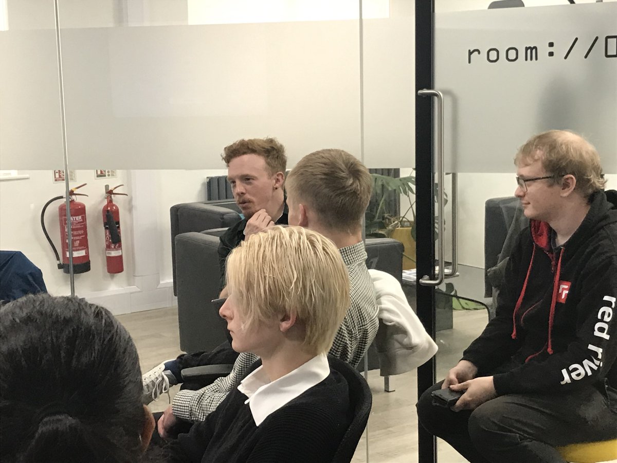 CollyersHorsham's tweet photo. An inspiring day at Red River! Our students presented their projects, gaining real insights and having a great time. Thanks to Red River for the incredible support! #StudentGrowth #FunLearningExperience #Collyer's #TLevelDPDD #Placements#RedRiver https://t.co/H7IDIbsEtp