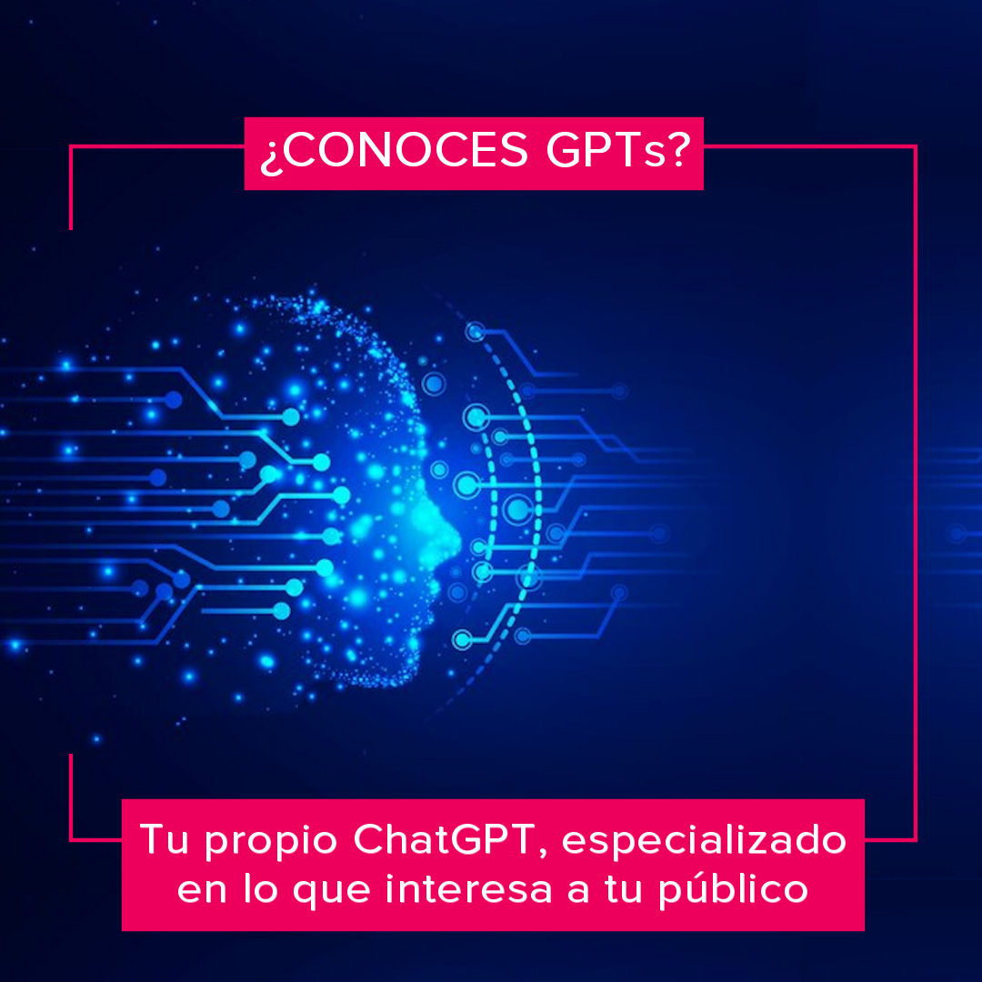 Especializada en diabetes, en inversión, en legal, en coches... tu asistente para tu comunidad experta en ti gracias a los GPTS de Open AI.
Te ayudamos a conectar con tus clientes utilizando las últimas tecnologías.