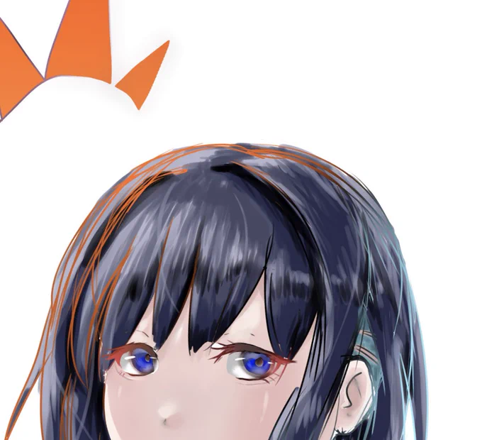 ここまで塗り込む必要なかったな