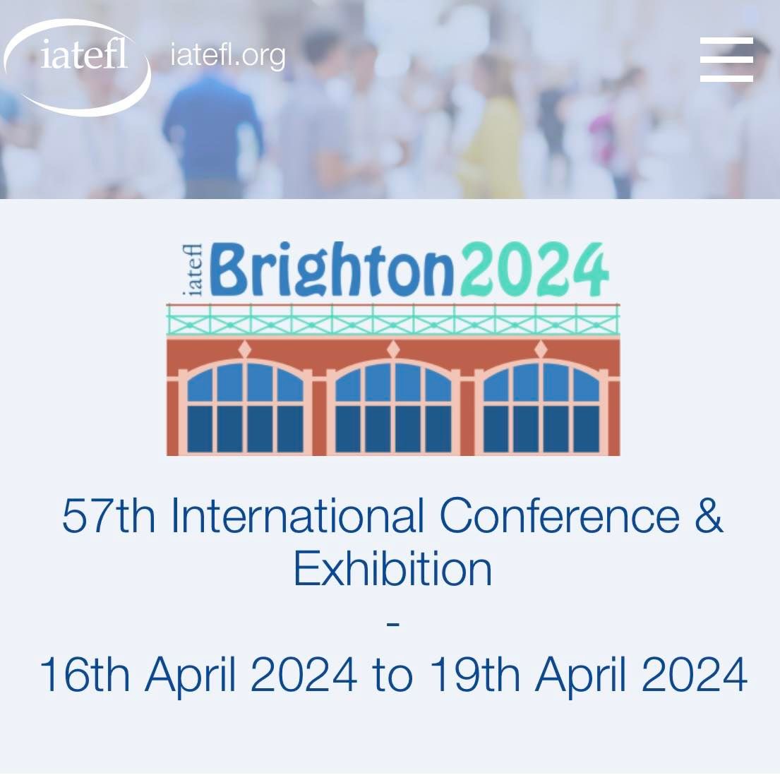 We can't help noticing that IATEFL speakers have been announced! So, who's speaking? What are you speaking about, and when are you speaking?
And who's planning to go and listen to all the speakers with us?
#IATEFL24 #IATEFL2024