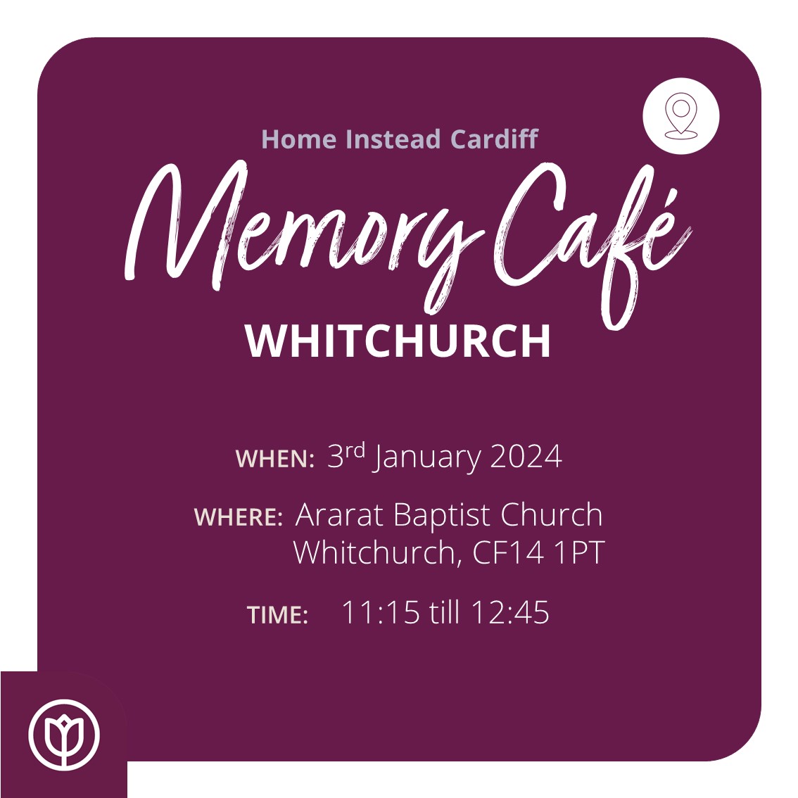 Don't forget about our next session at our Memory Café in Whitchurch is tomorrow.
🎟 Free
We look forward to seeing you there! ☕
#DementiaSupport #DementiaFriendly #YouCanCare #MemoryCafe #Whitchurch