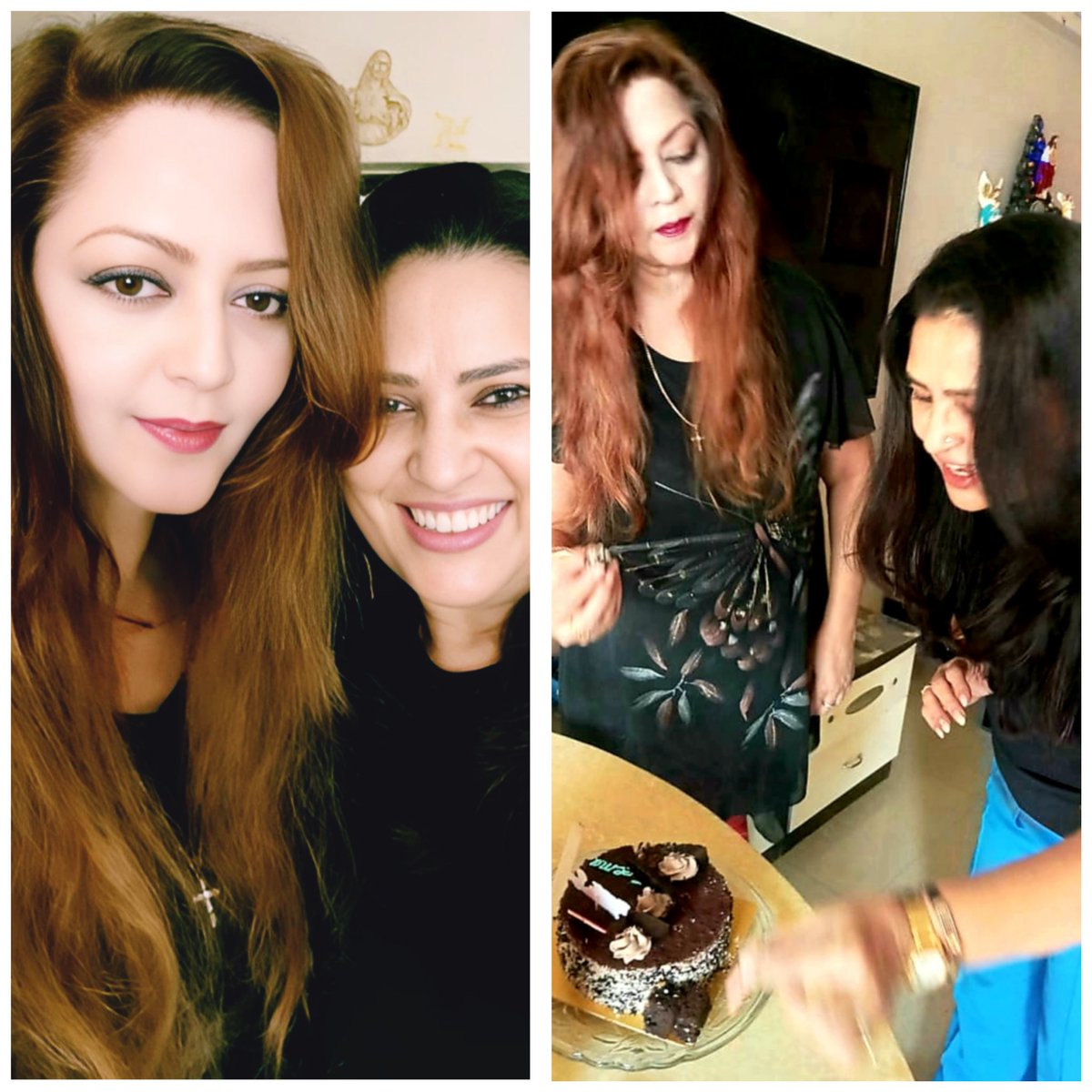iamseemakapoor's tweet photo. I #Dedicate this #BIRTHDAY to my #Bestie #Nilu. Together we survived #Endless #years of our #Friendship with all the Highs n Lows...yet Graciously &amp; loaded with #love...She #brought #in my Birthday with such pleasantries #Immemorial 🎂💥❤💋🥳🥂💐👏💃🙌 https://t.co/QdP67h0ZWz