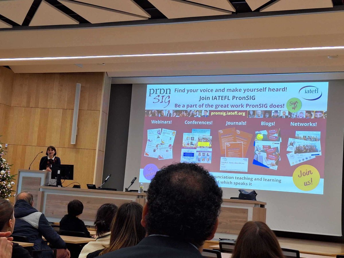 PronSIG's tweet photo. 🤩Exciting times at the #Accents2023 conference!
Beata did an excellent job representing ✨#PronSIG.
🙏🏽Grateful for our friendship with Accents, looking forward to strengthening our collaboration.
👋🏽See you at Accents next year!
#IATEFL #CPD #teaching #pronunciation https://t.co/LbRlDZzidS
