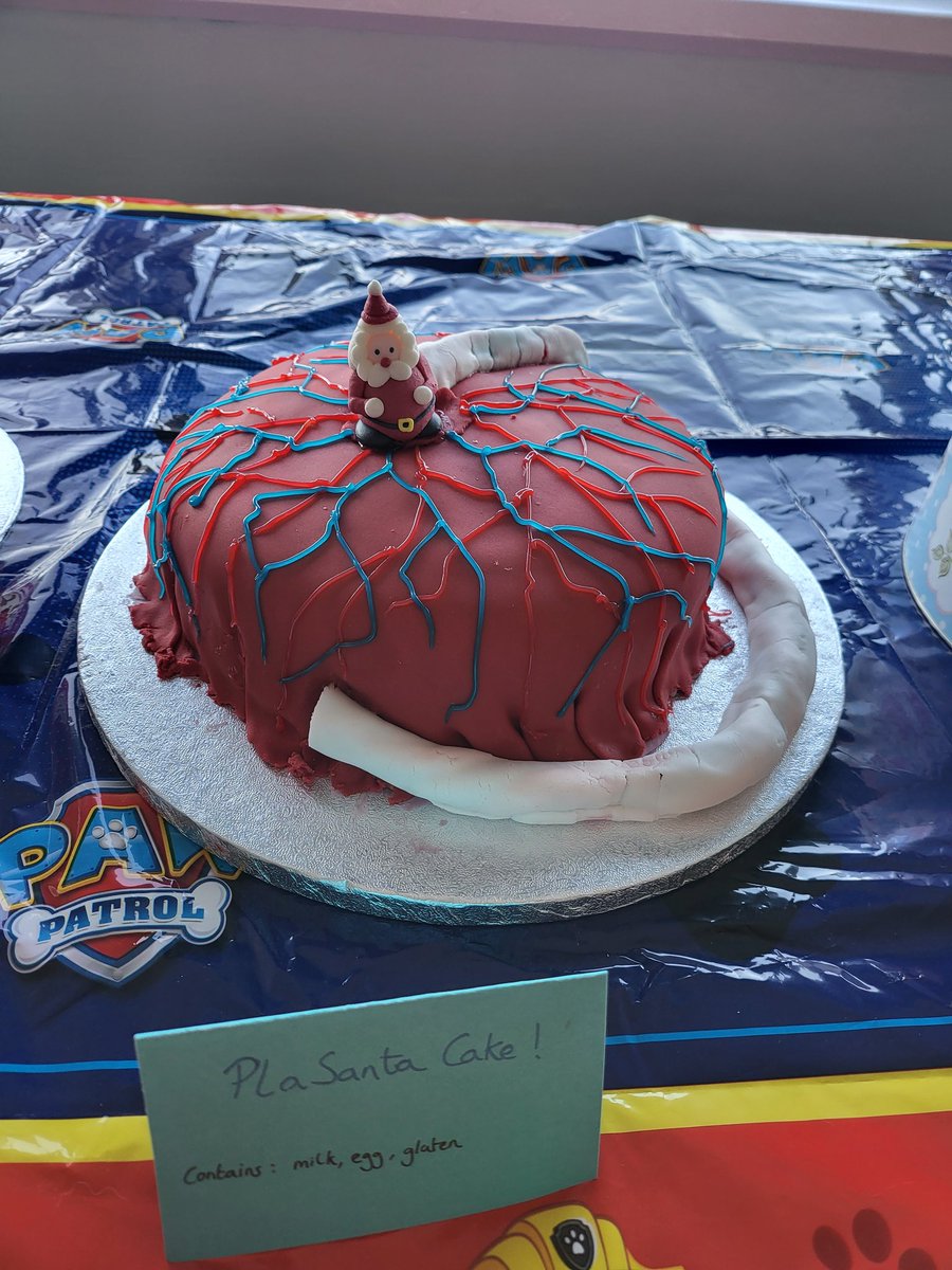 Pauline Sim (@paulinesim1) on Twitter photo <a href="/RCOGNTC/">RCOG National Trainees' Committee</a> and the joint winners are placenta and plaSanta!!! #Greatmaternitybakeoff2023 <a href="/RCOGNTC/">RCOG National Trainees' Committee</a> and the joint winners are placenta and plaSanta!!! #Greatmaternitybakeoff2023