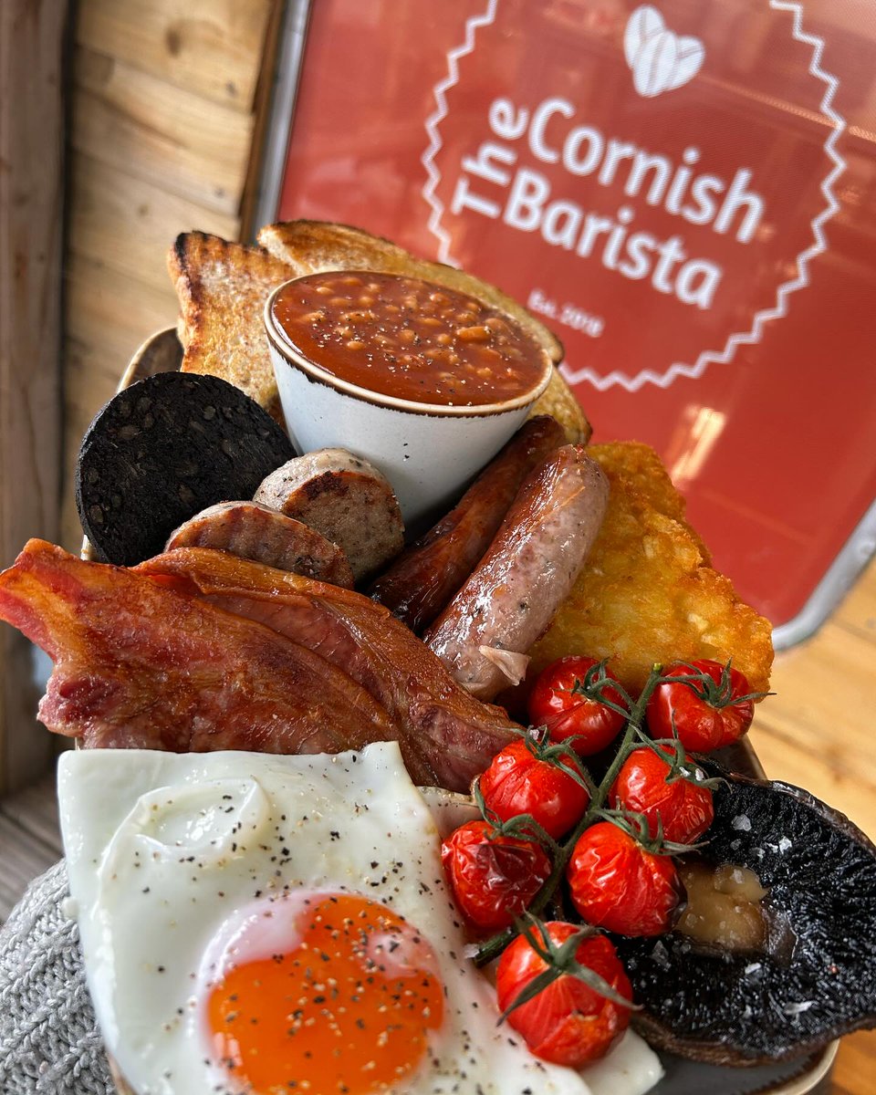THANK YOU to <a href="/Cornish_Barista/">The Cornish Barista</a> for donating to our Big Give Campaign and enabling us to reach more of Cornwall's young people in need...thank you to everyone who visited their Cafe over our campaign period! Doesn't this hearty breakfast look amazing?! We definitely vouch for it!