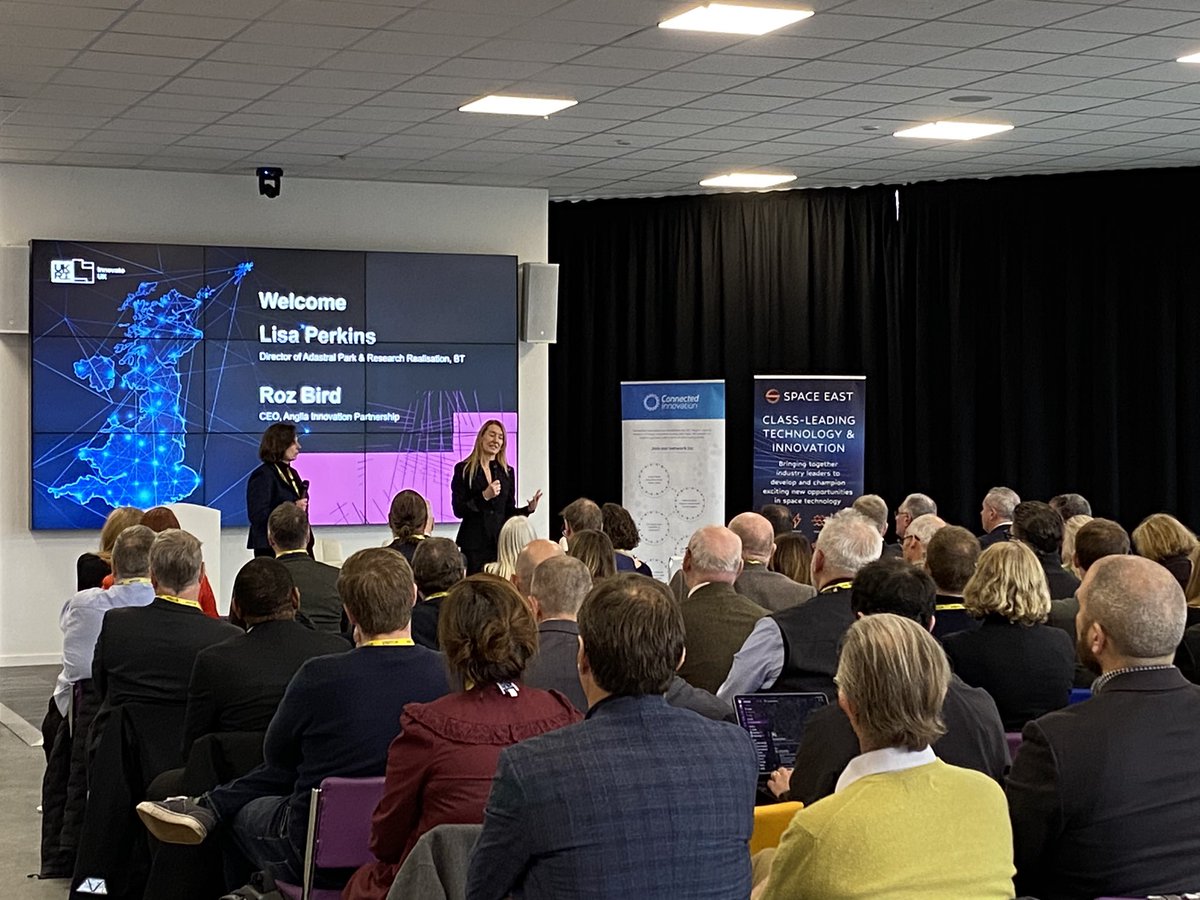 Great to be at the launch of @innovateuk New Anglia Action Plan today at @adastralpark hearing from @lisaperkinsadpk, Roz Bird, Jonathan Reynolds, Julian Munson and Indro Mukerjee. The report highlights our sectoral strengths and awesome place based innovation!